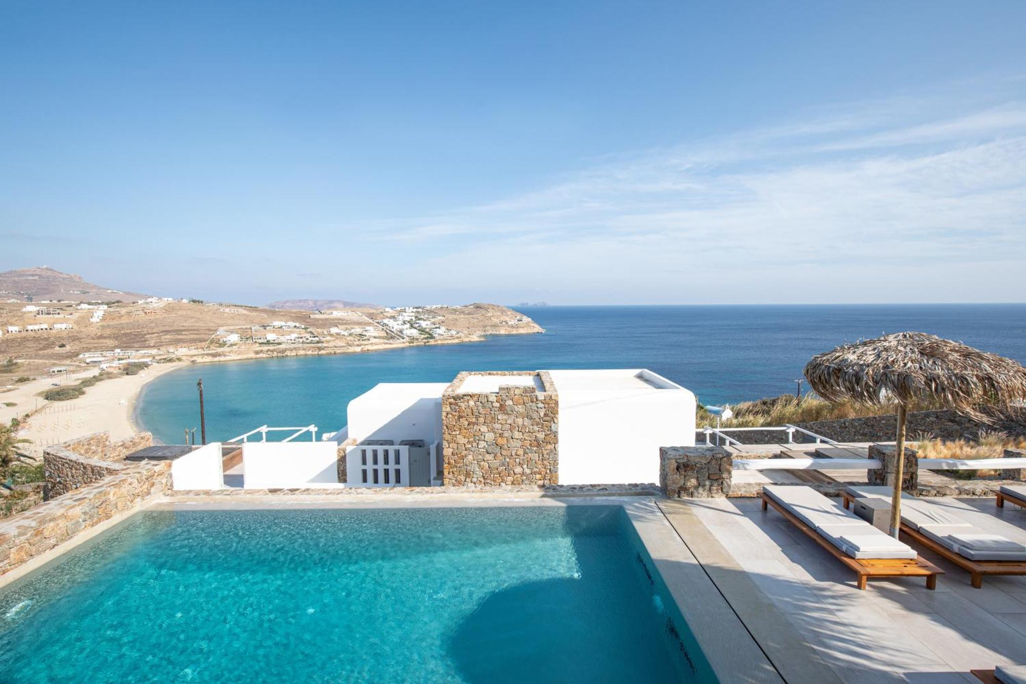 Bed and Breakfast The Summit Of Mykonos Kalo Livadi Exteriér fotografie